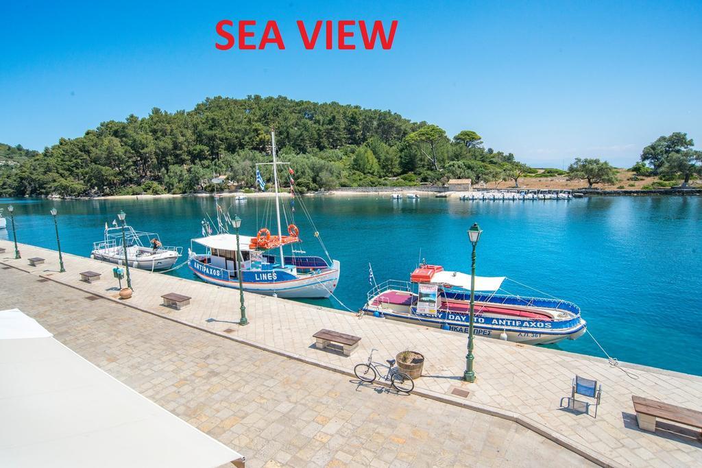 Sea Front Suite "Sea Tales" Gaios Exteriér fotografie